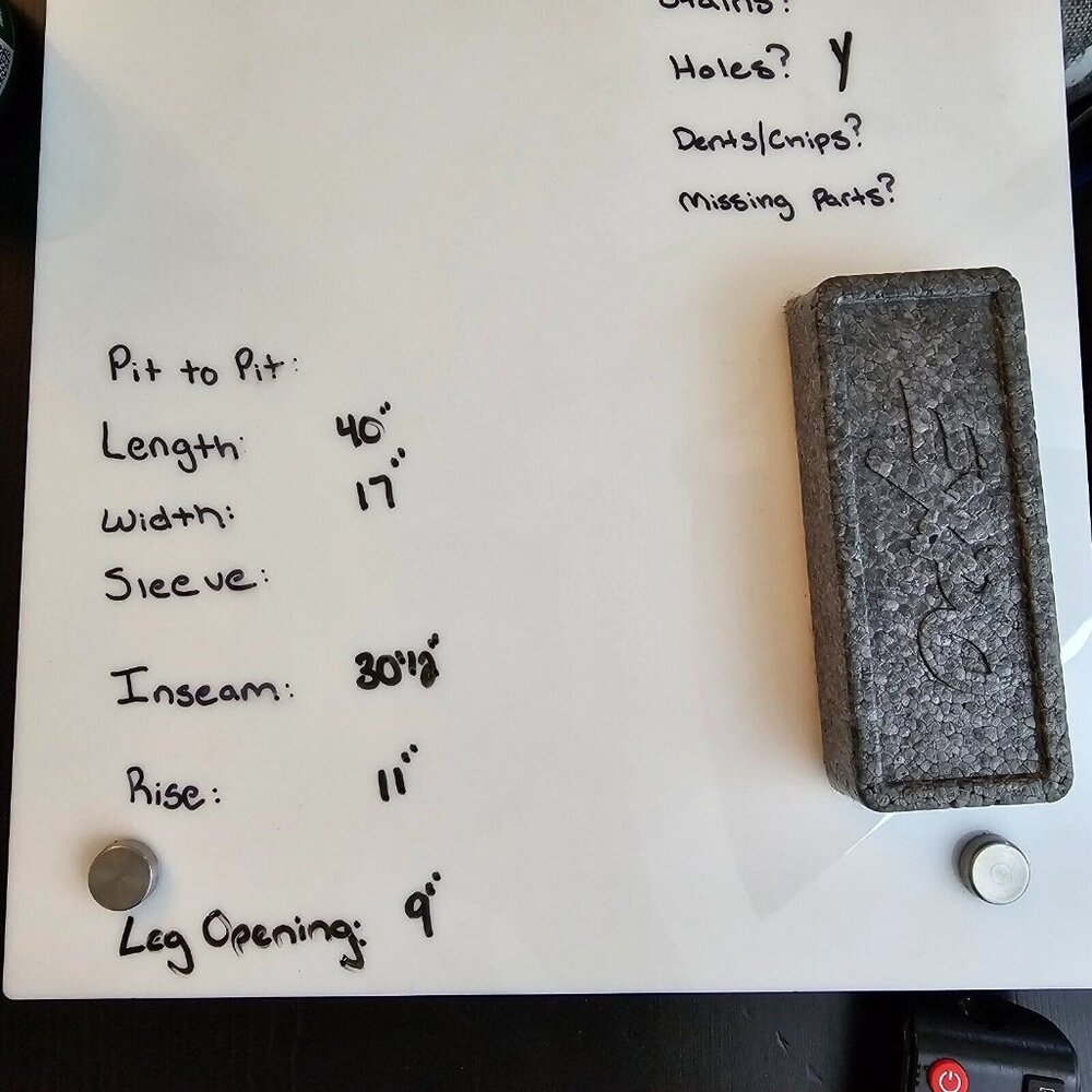 READ Columbia Khaki Pants Mens 34x30 Straight Leg Distressed Outdoor Hiking Y2K - Picture 7 of 14